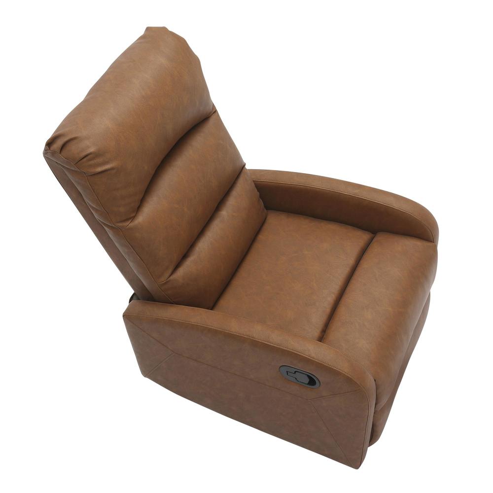 Camel PU Dormi Recliner Chair. Picture 6