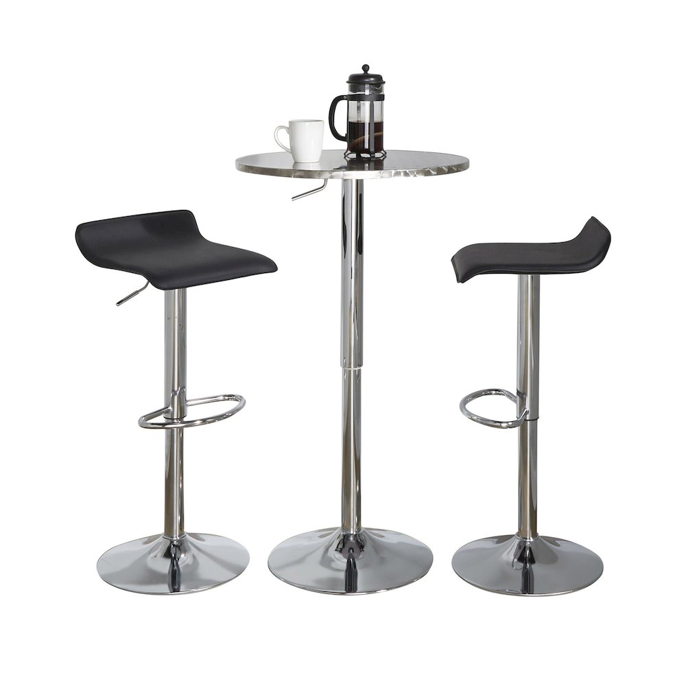 Bistro Round-Ale Bar Set - 3 Piece. Picture 1