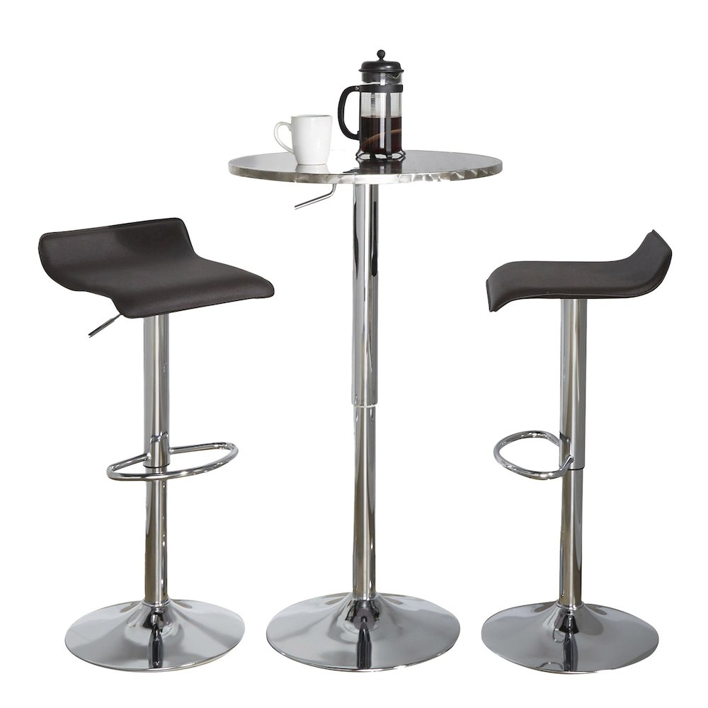 Bistro Round-Ale Bar Set - 3 Piece. Picture 1