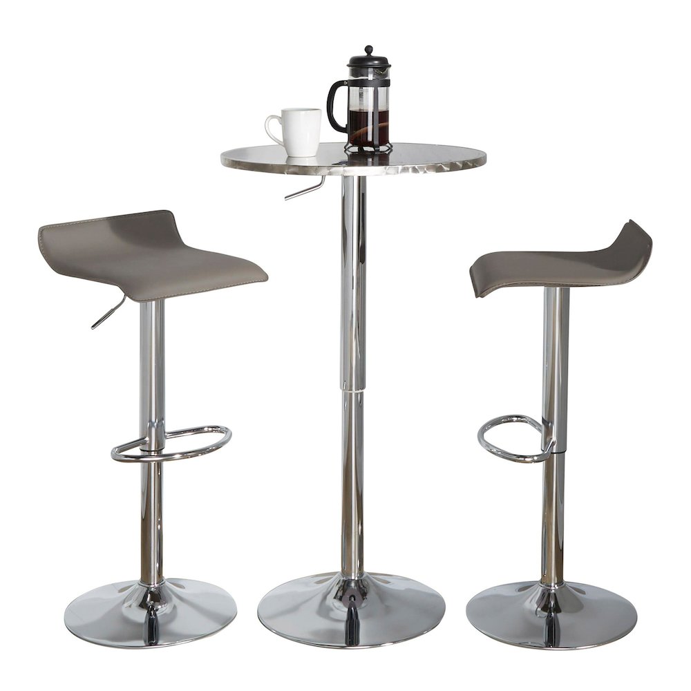 Bistro Round-Ale Bar Set - 3 Piece. Picture 1