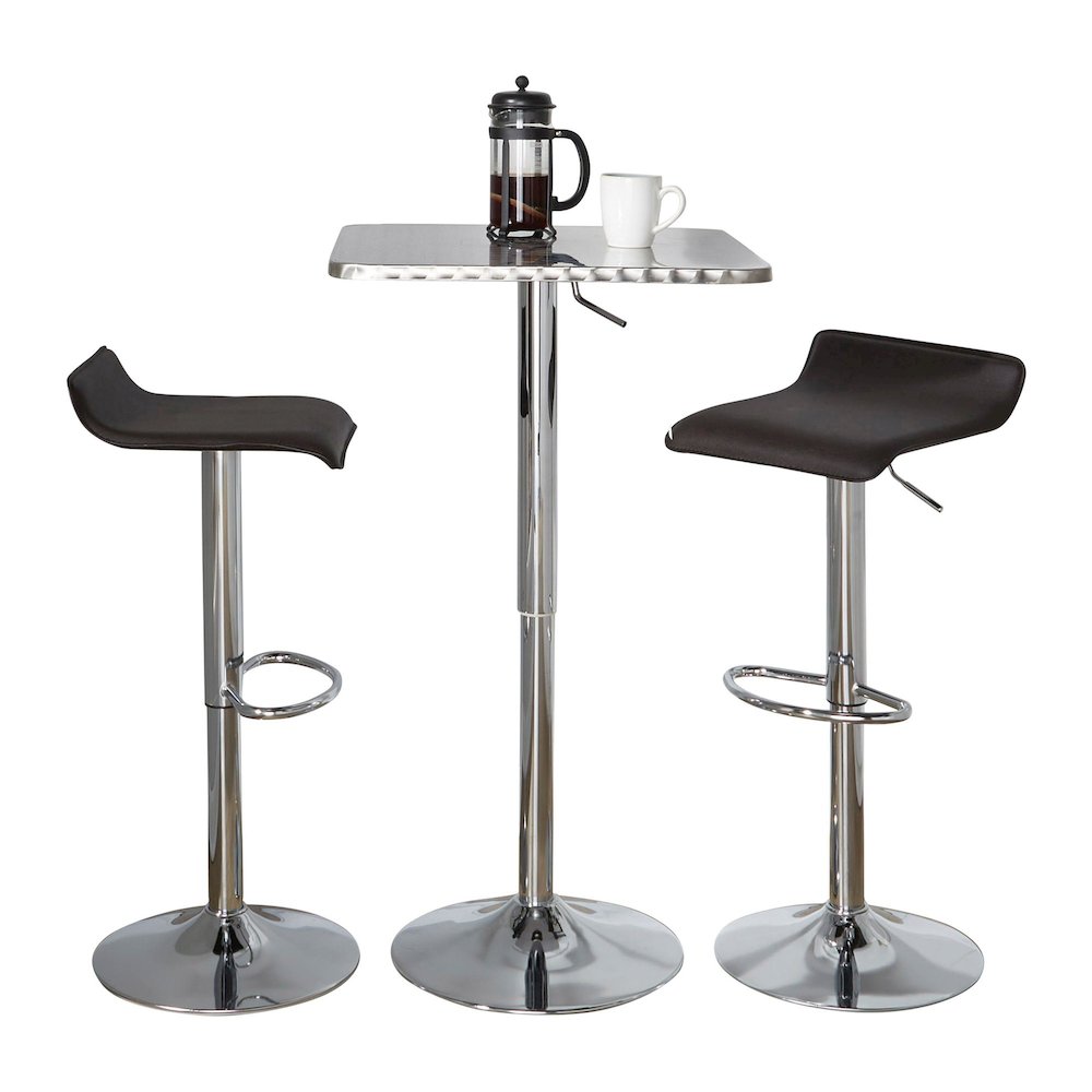 Bistro Square-Ale Bar Set - 3 Piece. Picture 1