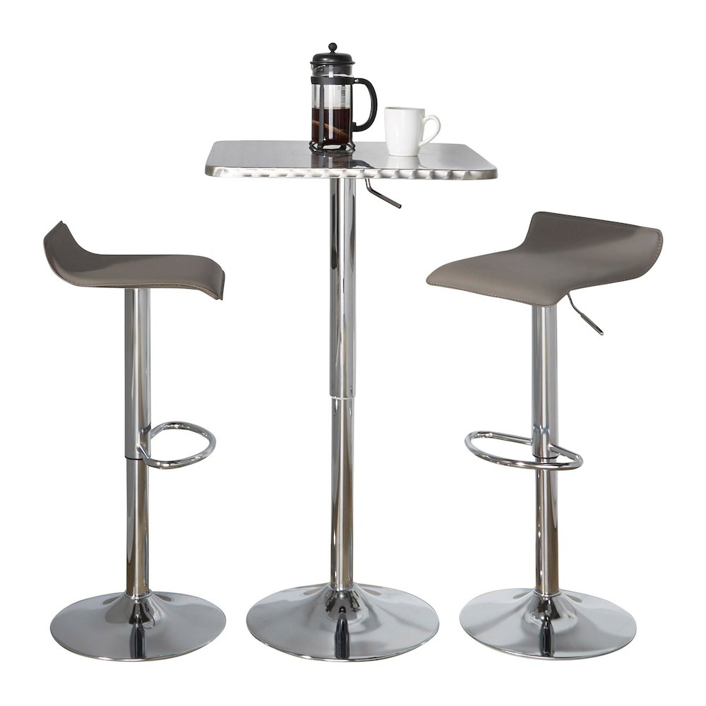 Bistro Square-Ale Bar Set - 3 Piece. Picture 2