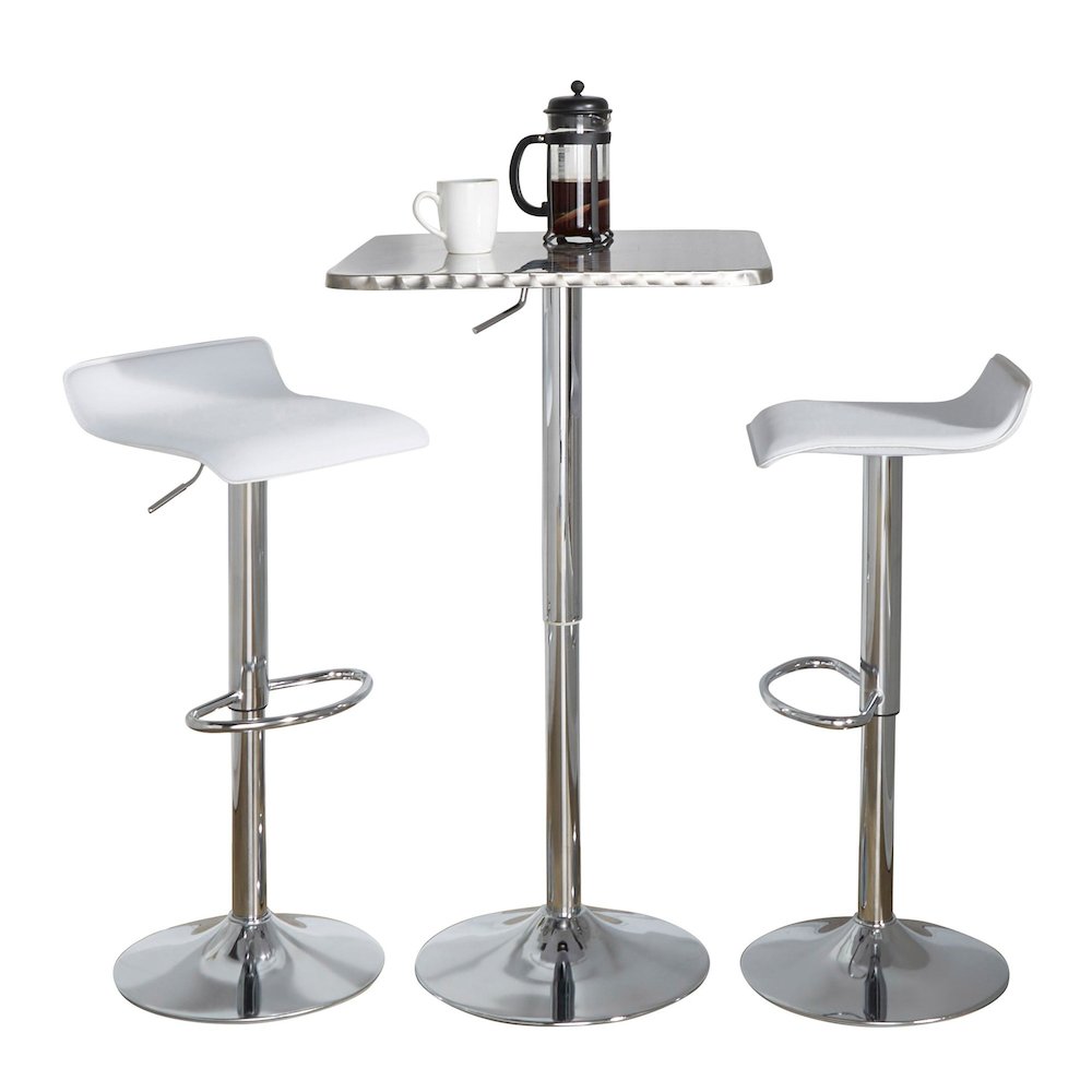 Bistro Square-Ale Bar Set - 3 Piece. Picture 1