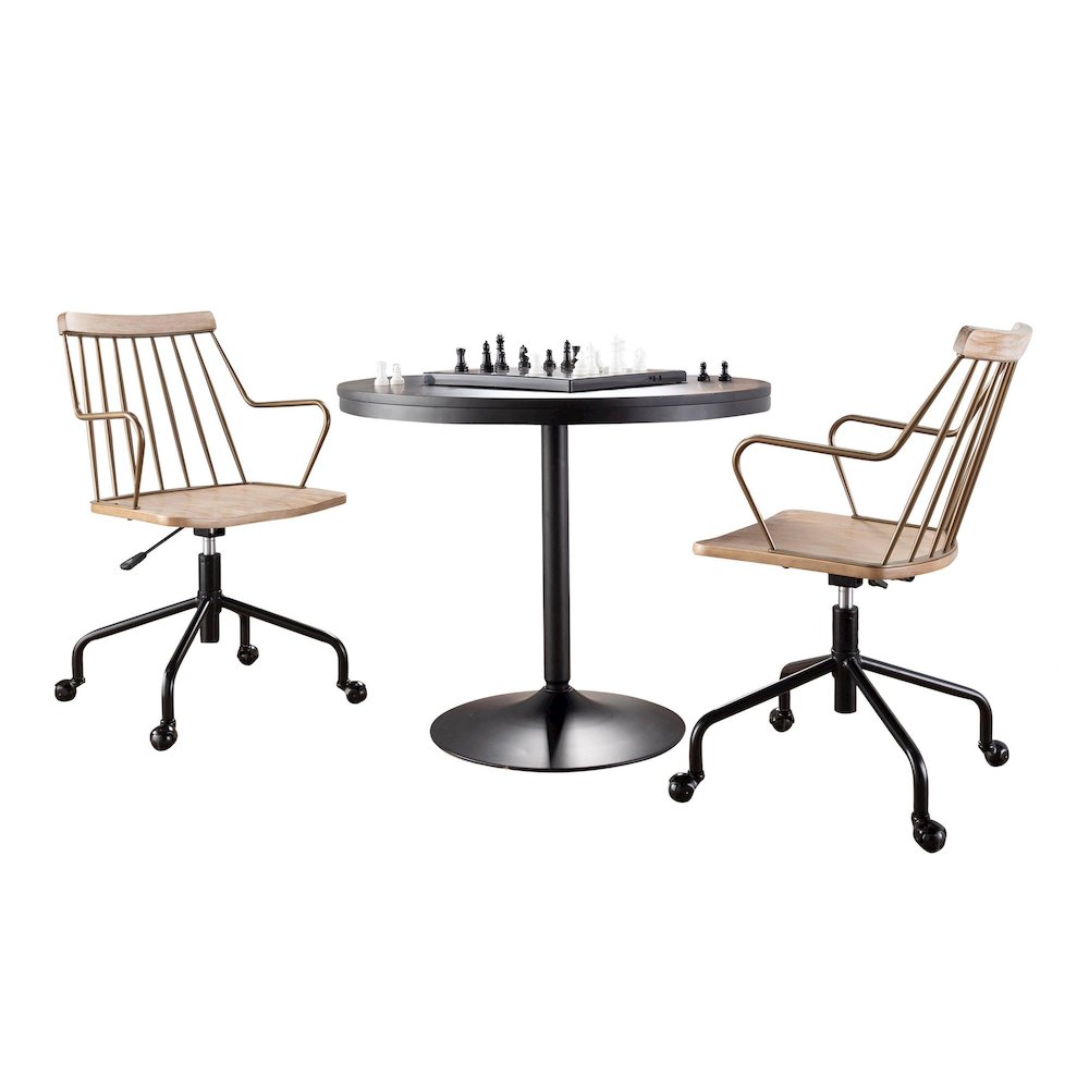 Dakota-Preston Dining Set - 3 Piece. Picture 1