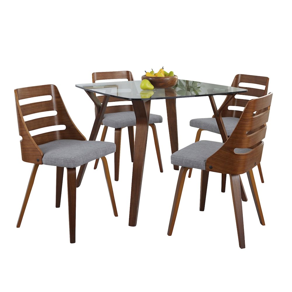Folia-Trevi Square Dining Set - 5 Piece. Picture 2