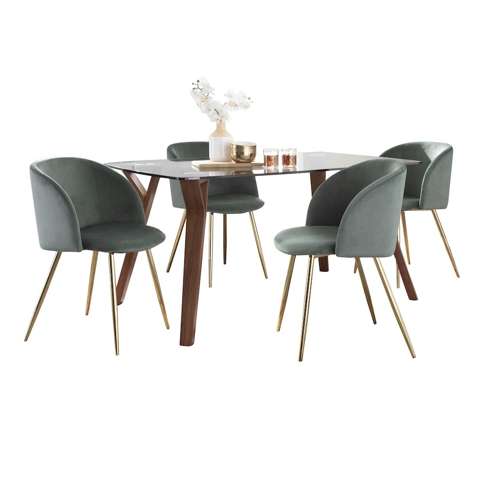 Folia-Fran Dining Set - 5 Piece. Picture 1