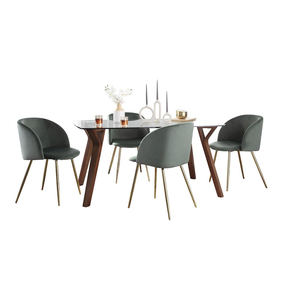 Folia-Fran Dining Set - 5 Piece. Picture 2