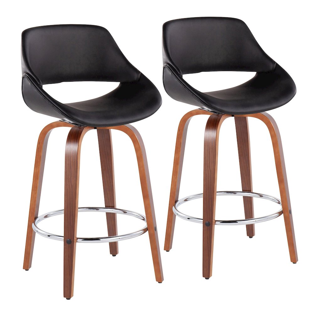 Fabrico Fixed-Height Counter Stool - Set of 2. Picture 1