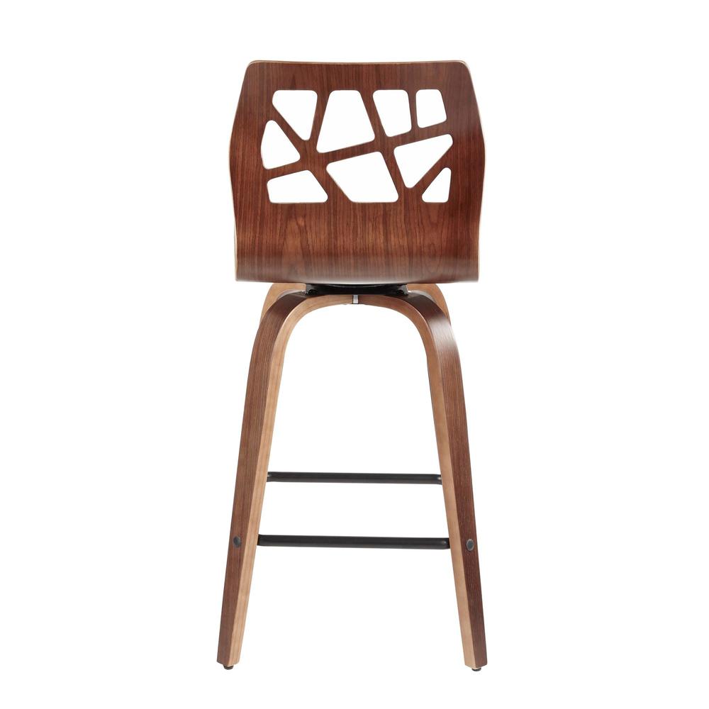 Brown Folia 26" Fixed Height Counter Stool - Set of 2. Picture 5