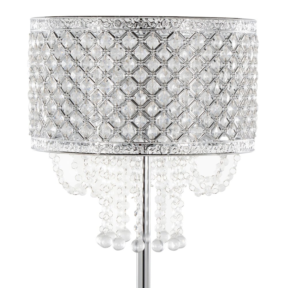 Droplets Sleek 60" Metal Floor Lamp. Picture 3