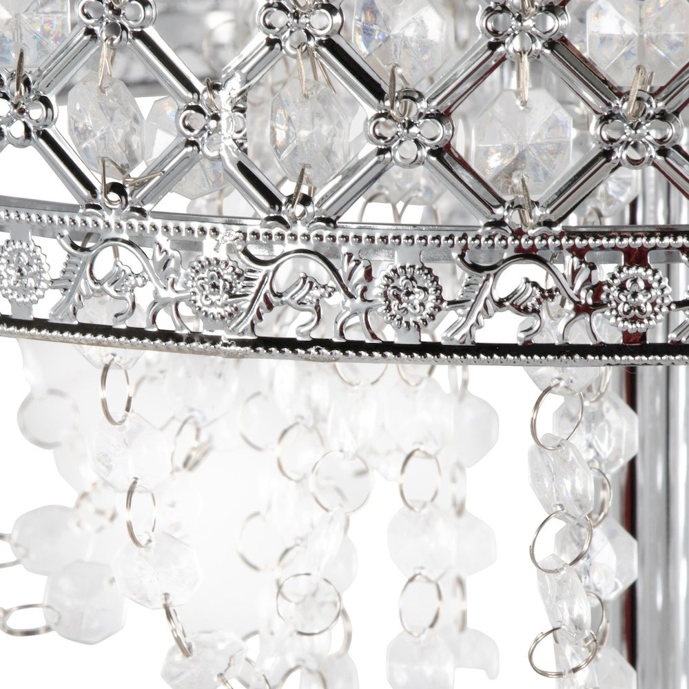 Droplets Sleek 60" Metal Floor Lamp. Picture 6