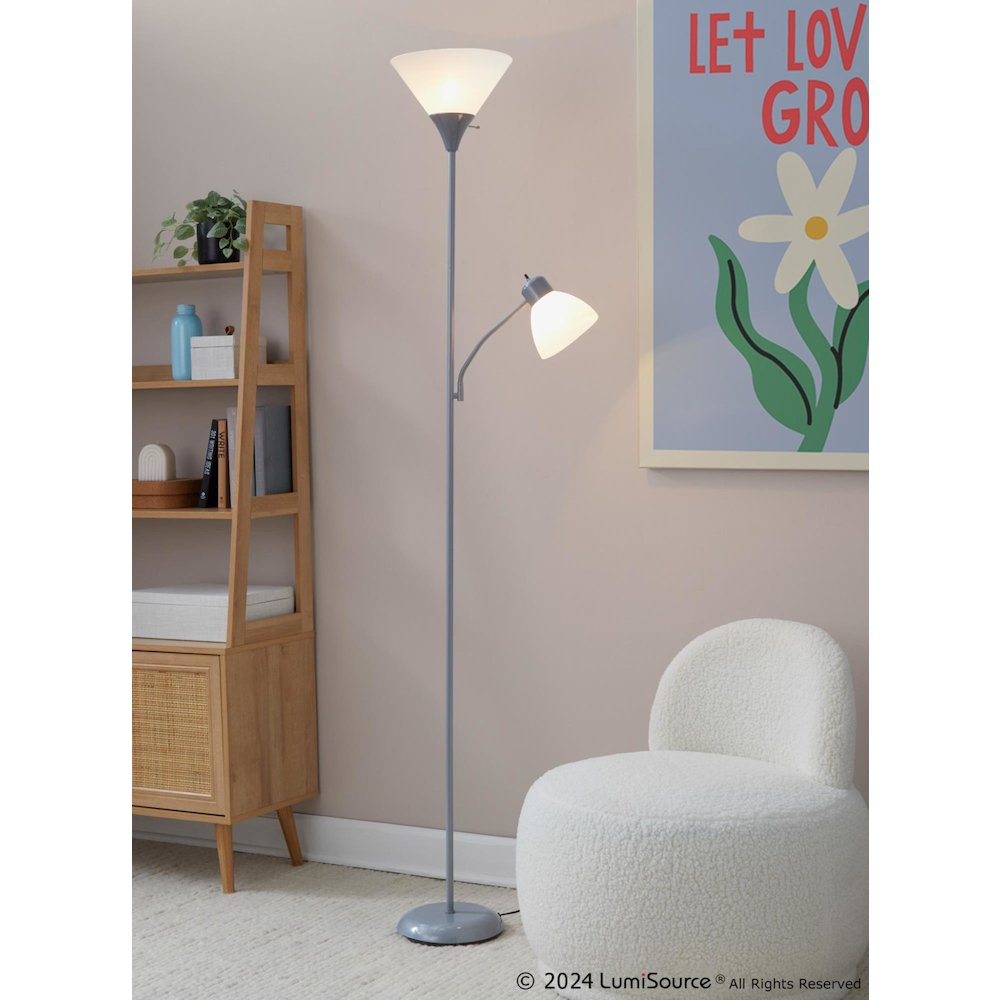 Dual Pix 72" Metal Floor Lamp. Picture 11