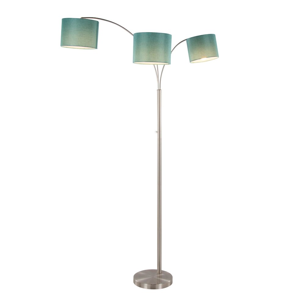 Willow Trio 84" Metal Floor Lamp. Picture 9