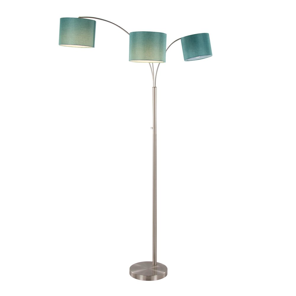 Willow Trio 84" Metal Floor Lamp. Picture 10