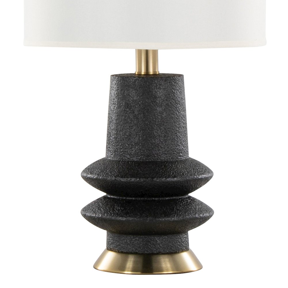Lloyd 26" Polyresin Table Lamp  - Set of 2. Picture 4