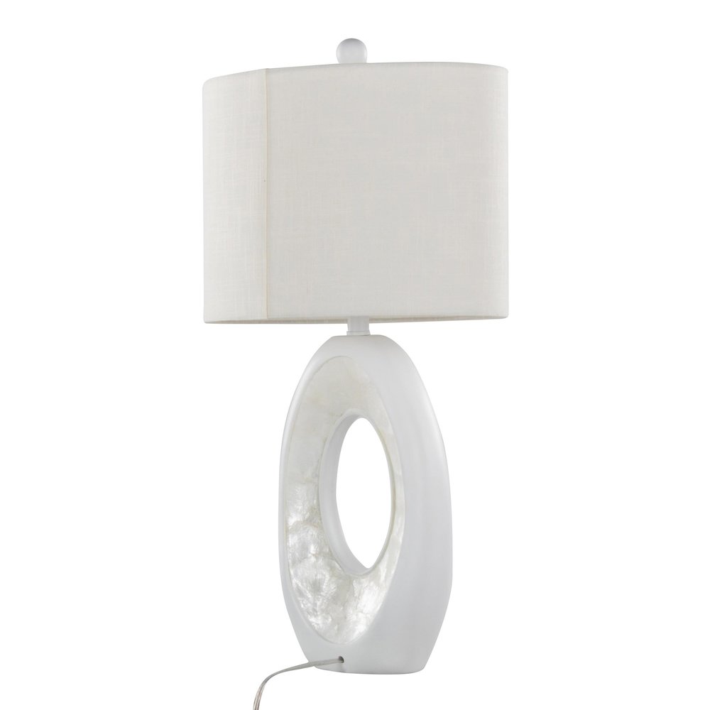 Pearl 29" Polyresin Table Lamp - Set of 2. Picture 5