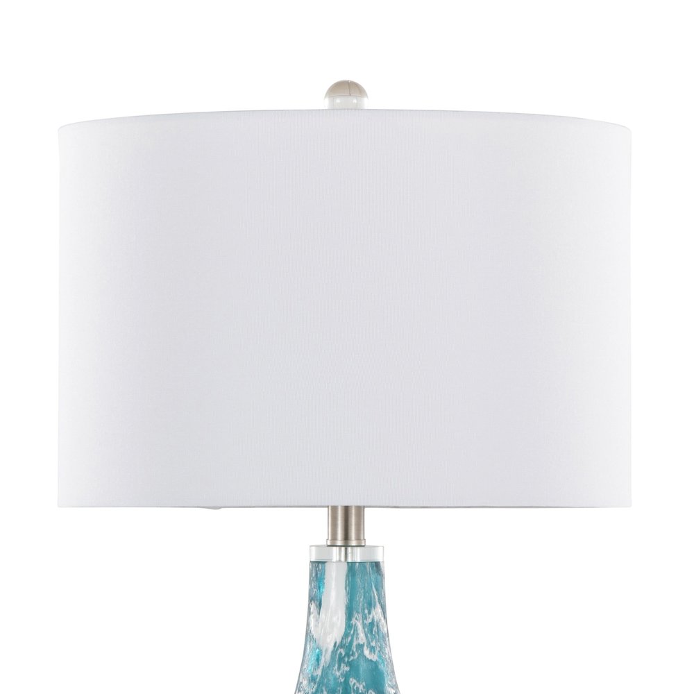 Rocca 29" Glass Table Lamp - Set of 2. Picture 4