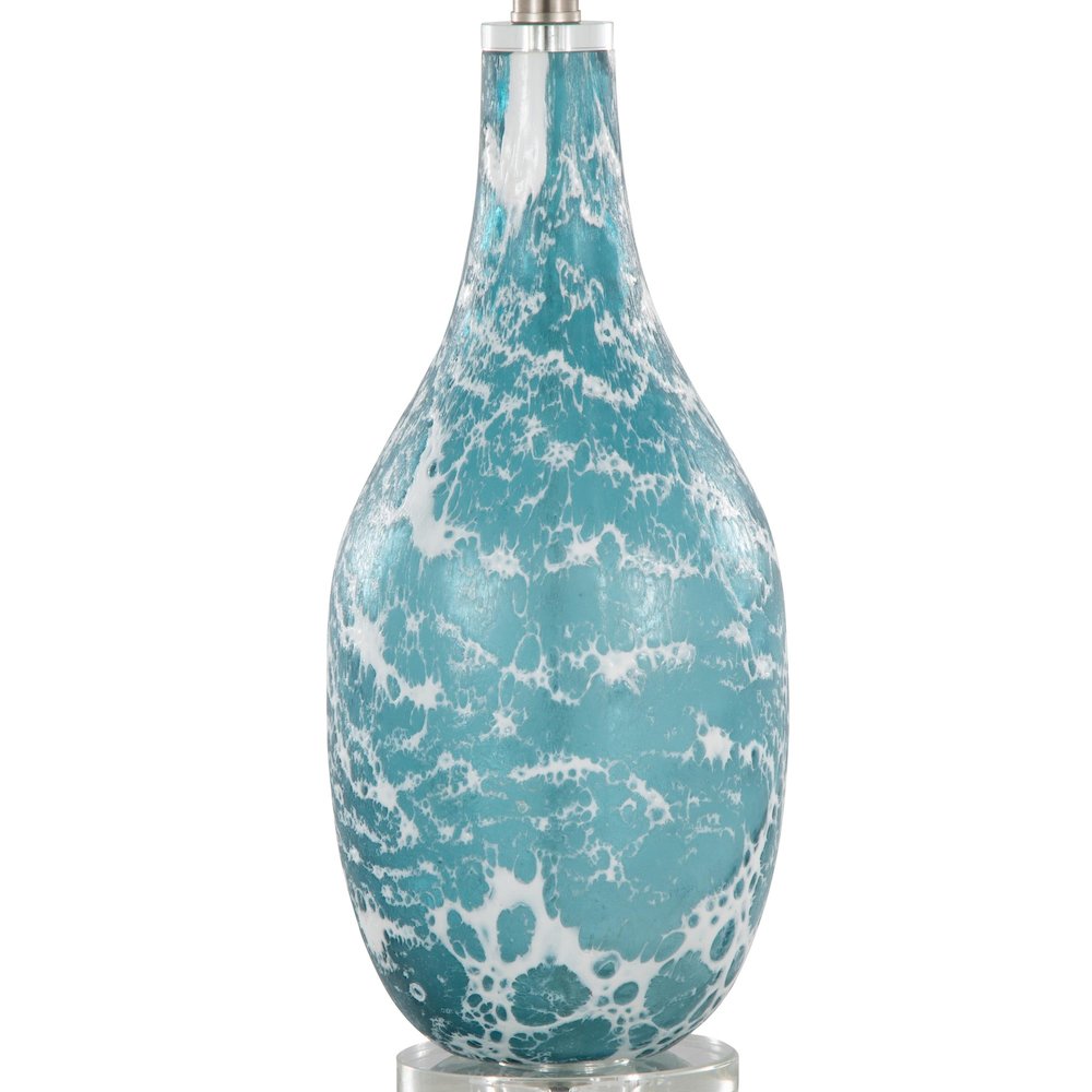 Rocca 29" Glass Table Lamp - Set of 2. Picture 5