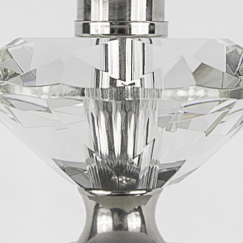 Clear Diamond Torch 25.75" Crystal Table Lamp - Set of 2. Picture 6