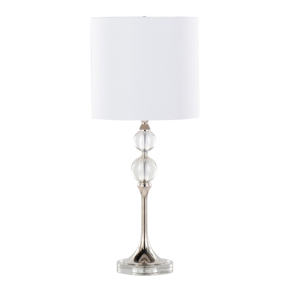 Clara 26" Crystal Table Lamp - Set of 2. Picture 3