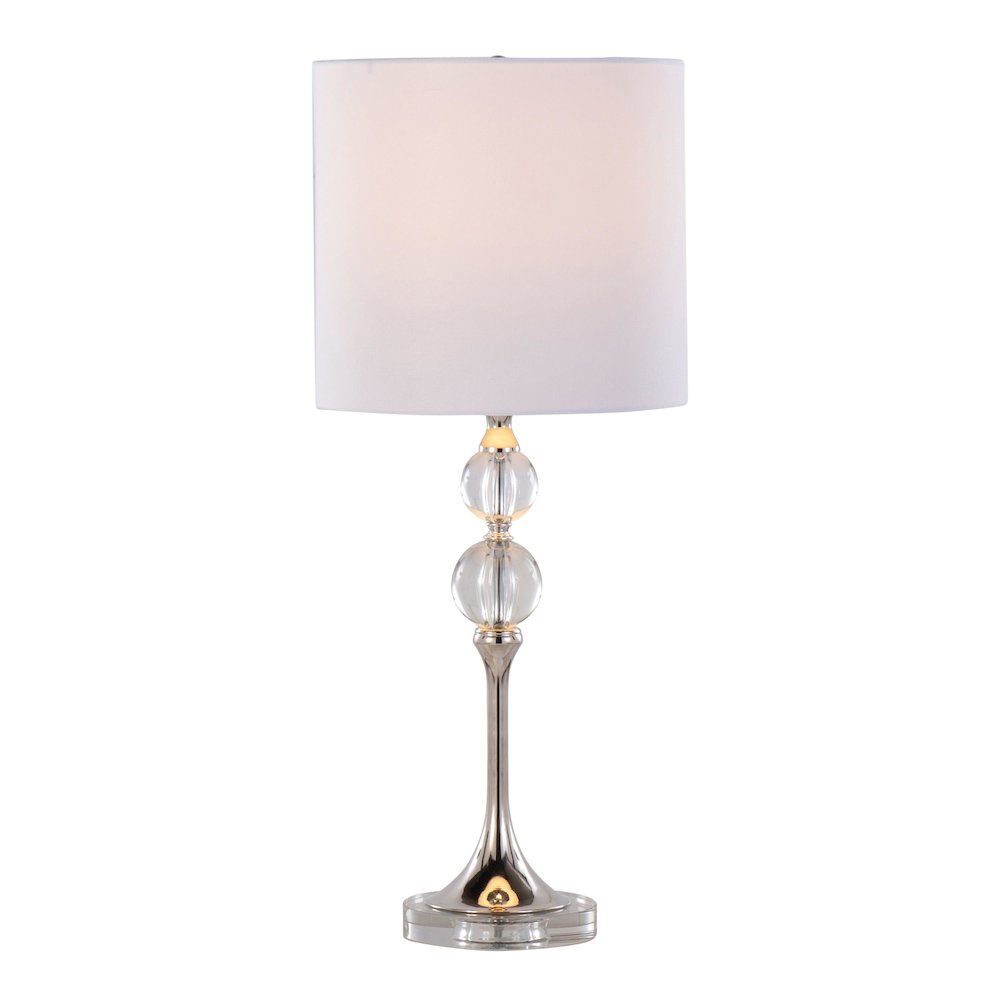 Clara 26" Crystal Table Lamp - Set of 2. Picture 2