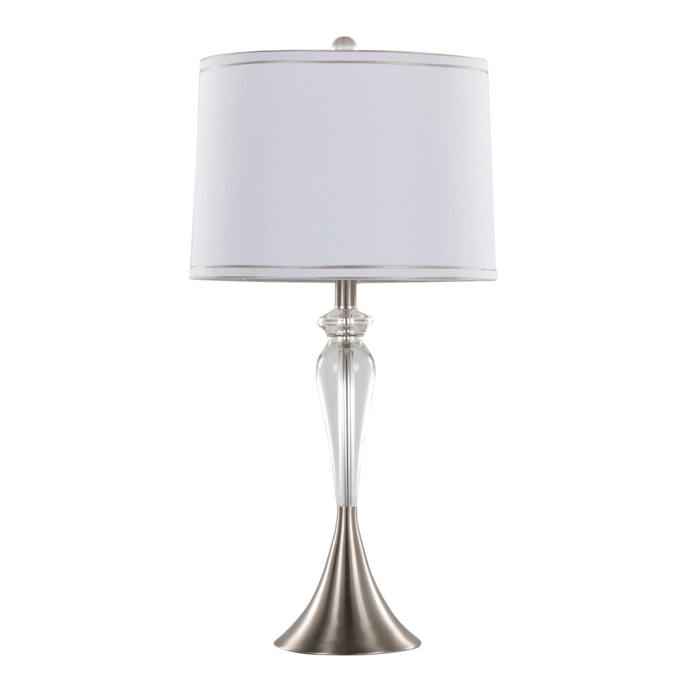 Ashland 28" Crystal Table Lamp - Set of 2. Picture 3