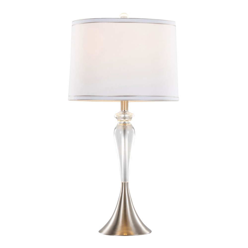 Ashland 28" Crystal Table Lamp - Set of 2. Picture 2