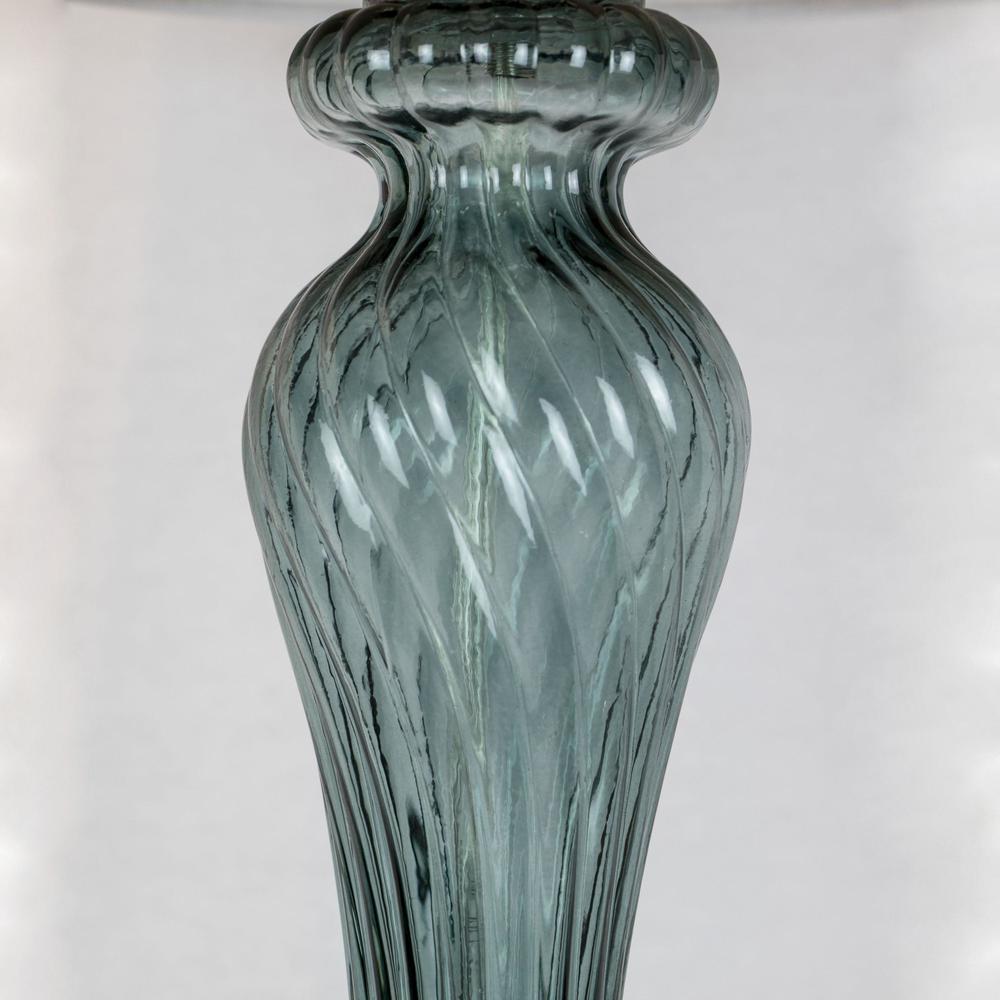 Clear Windsor 25" Glass Table Lamp - Set of 2. Picture 4