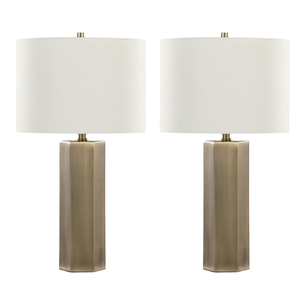 Huit 26" Metal Table Lamp - Set of 2. Picture 1