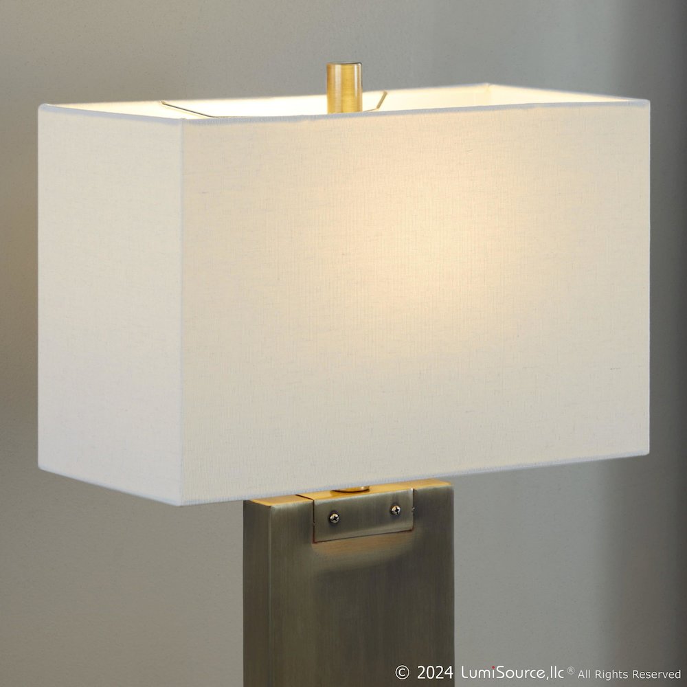 Royce 26" Metal Table Lamp - Set of 2. Picture 13