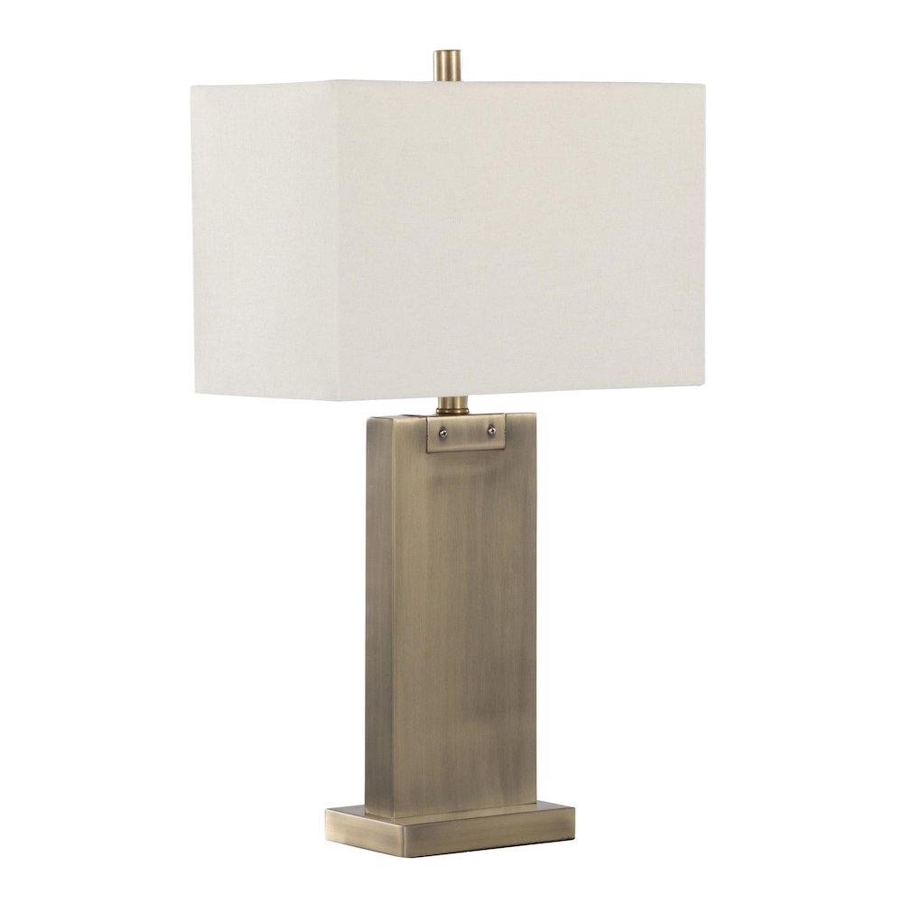 Royce 26" Metal Table Lamp - Set of 2. Picture 3