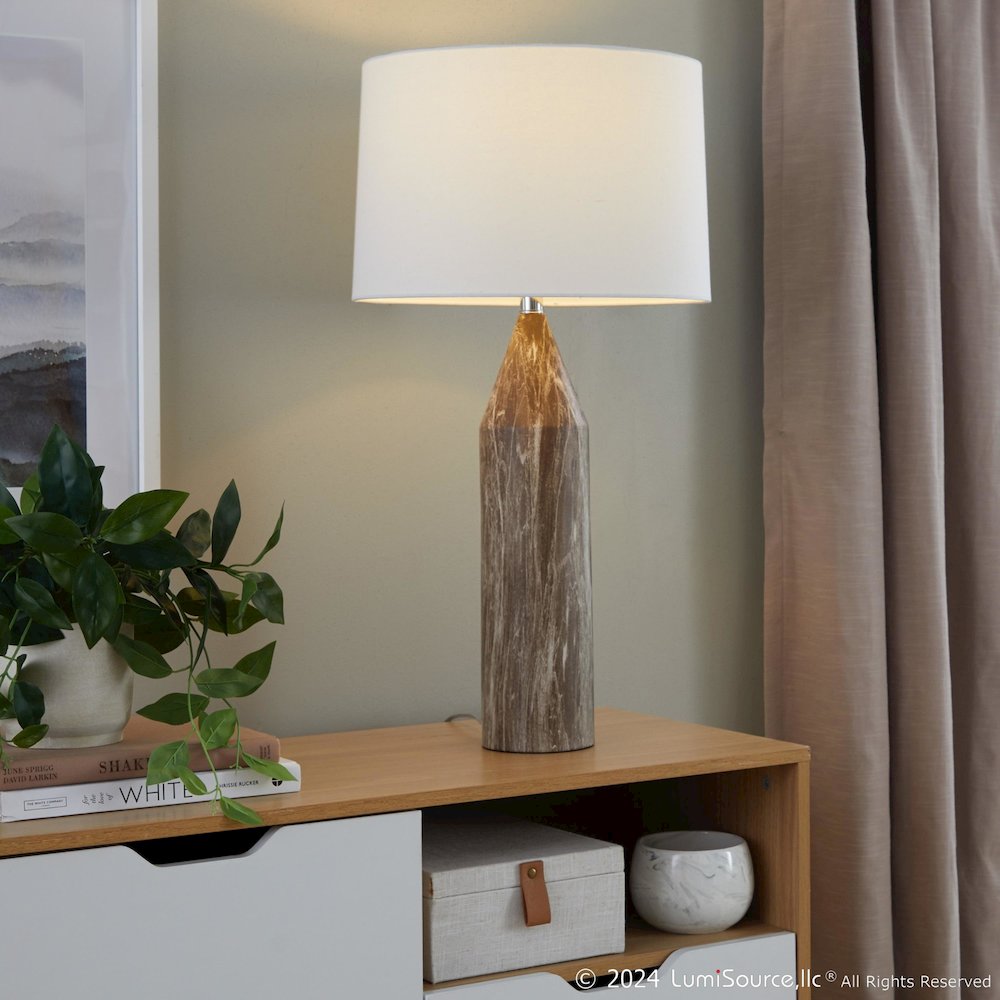 Point 30" Metal Table Lamp - Set of 2. Picture 6