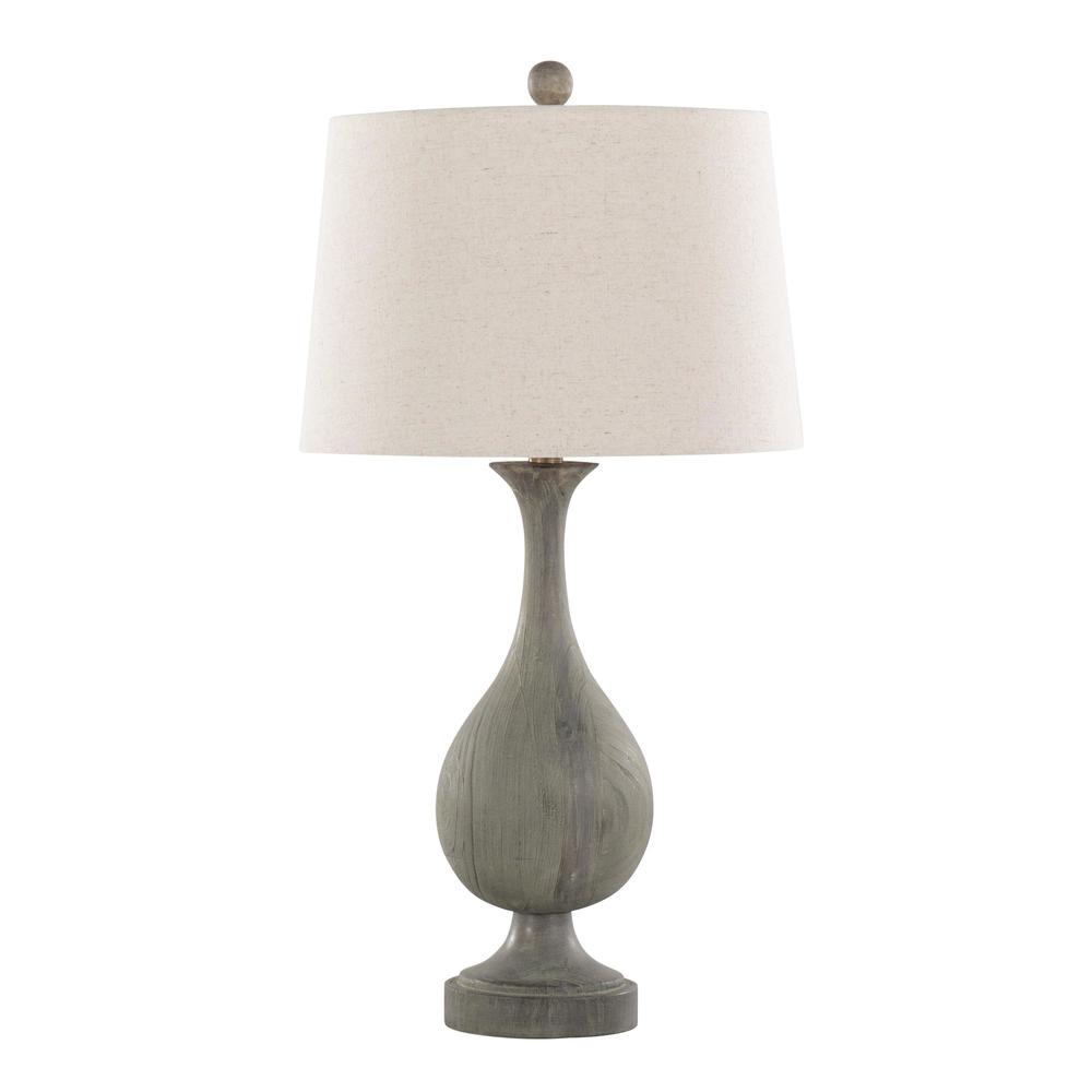 Brown Cipolla Poly 29" Poly Table Lamp - Set of 2. Picture 3