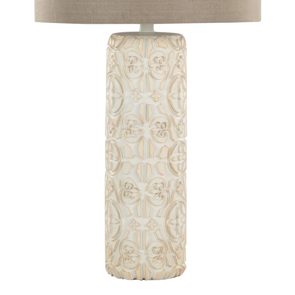 Brown Charlotte 30" Polyresin Table Lamp - Set of 2. Picture 4