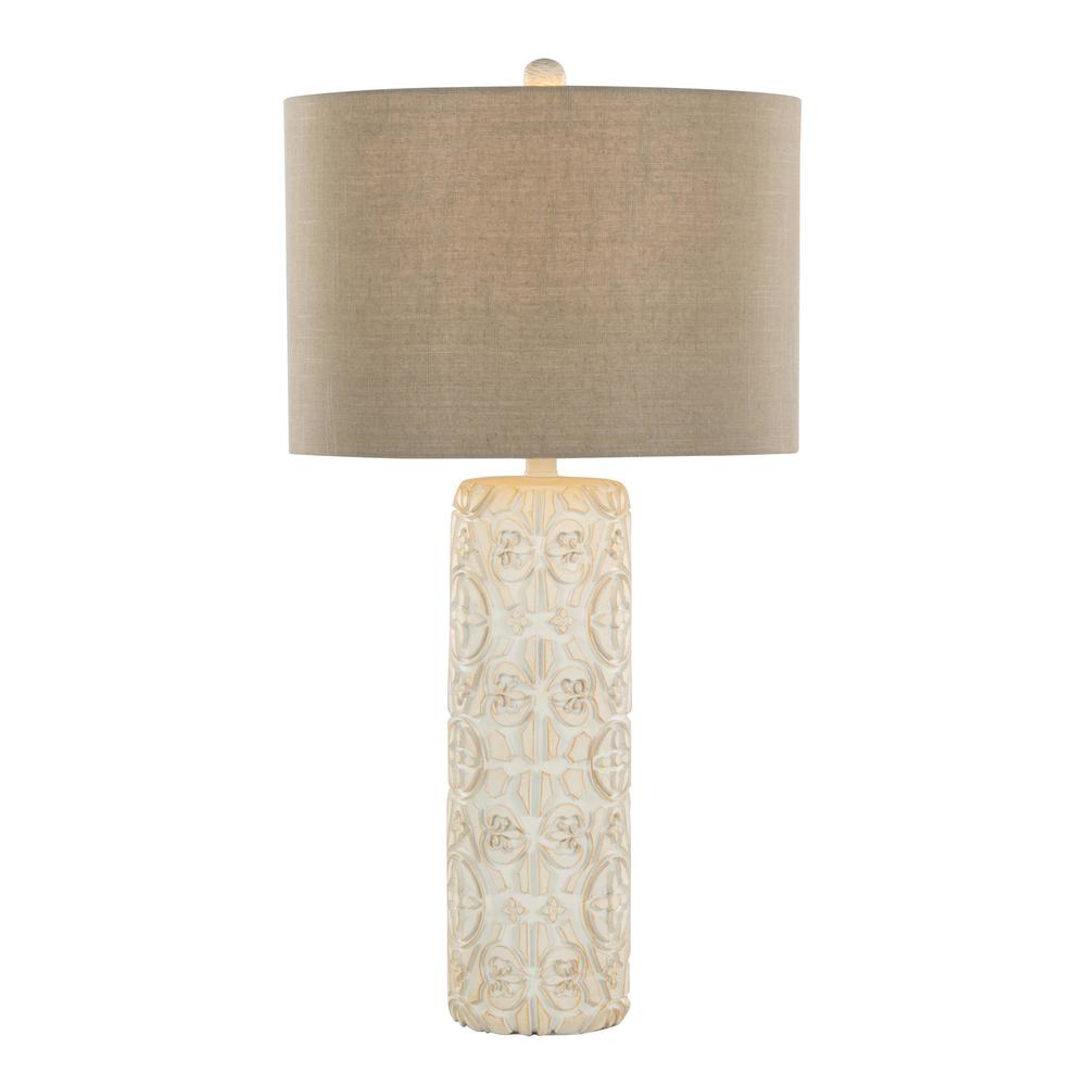 Brown Charlotte 30" Polyresin Table Lamp - Set of 2. Picture 2