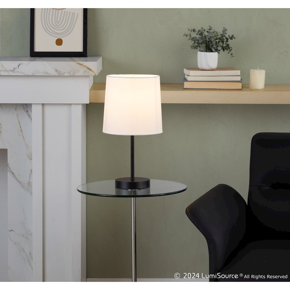 Cooper 16" Metal Accent Lamp - Set of 2. Picture 4