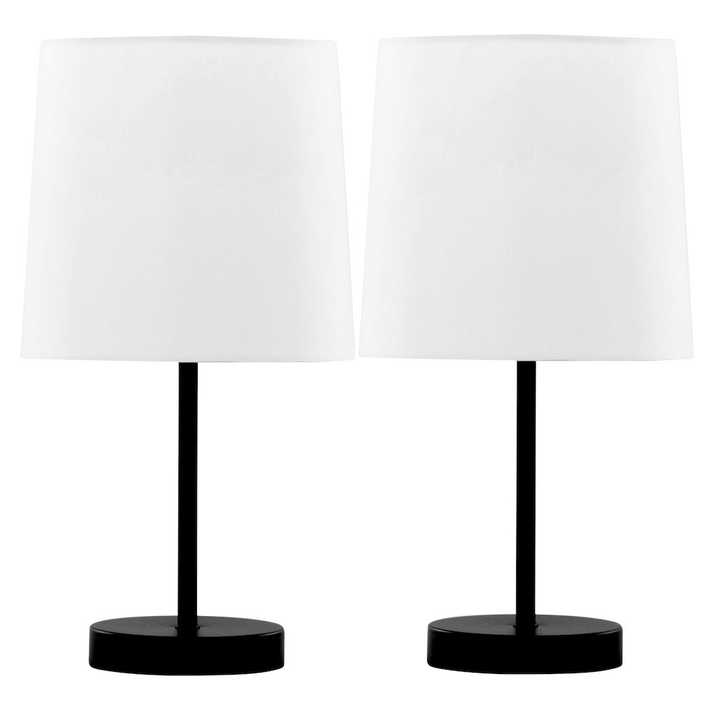 Cooper 16" Metal Accent Lamp - Set of 2. Picture 1