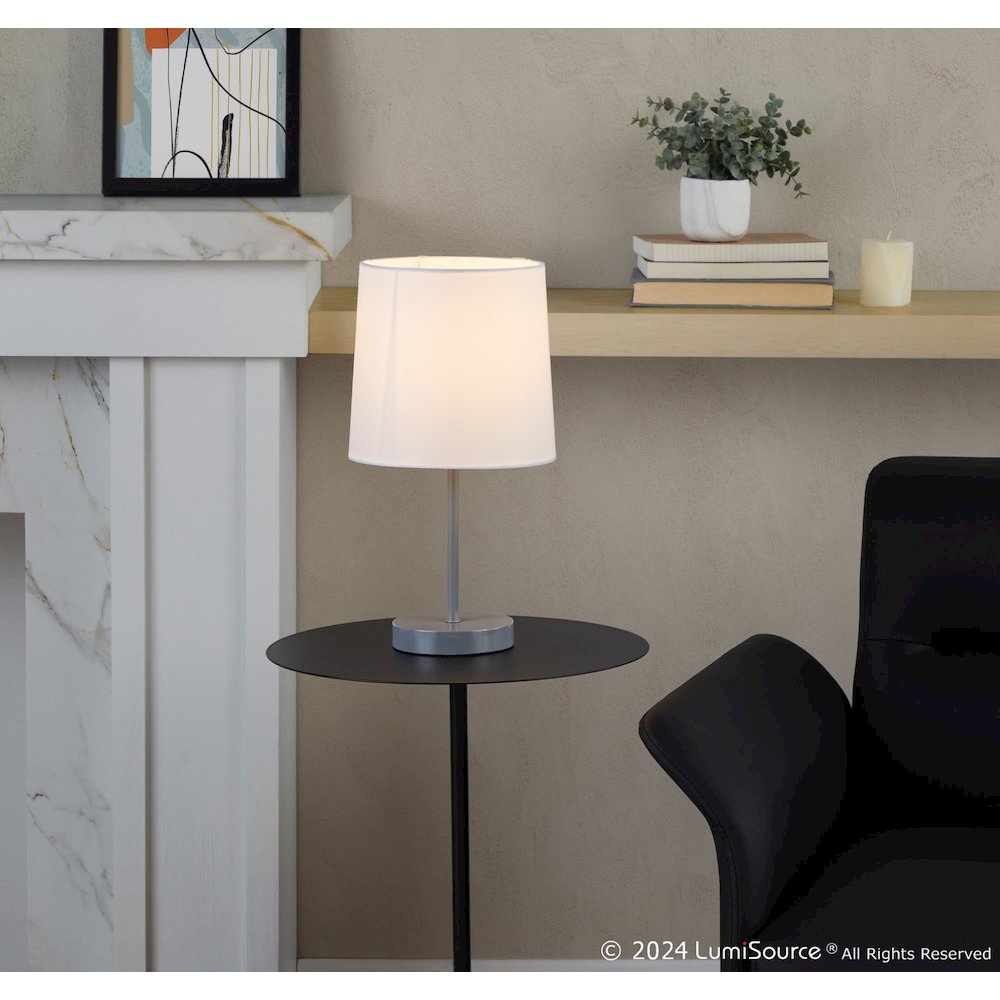 Cooper 16" Metal Accent Lamp - Set of 2. Picture 3