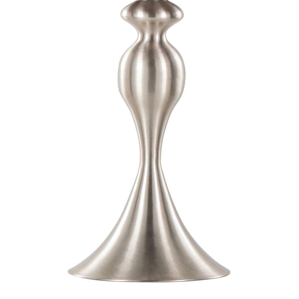 Silver Ashland 27" Metal Table Lamp - Set of 2. Picture 5
