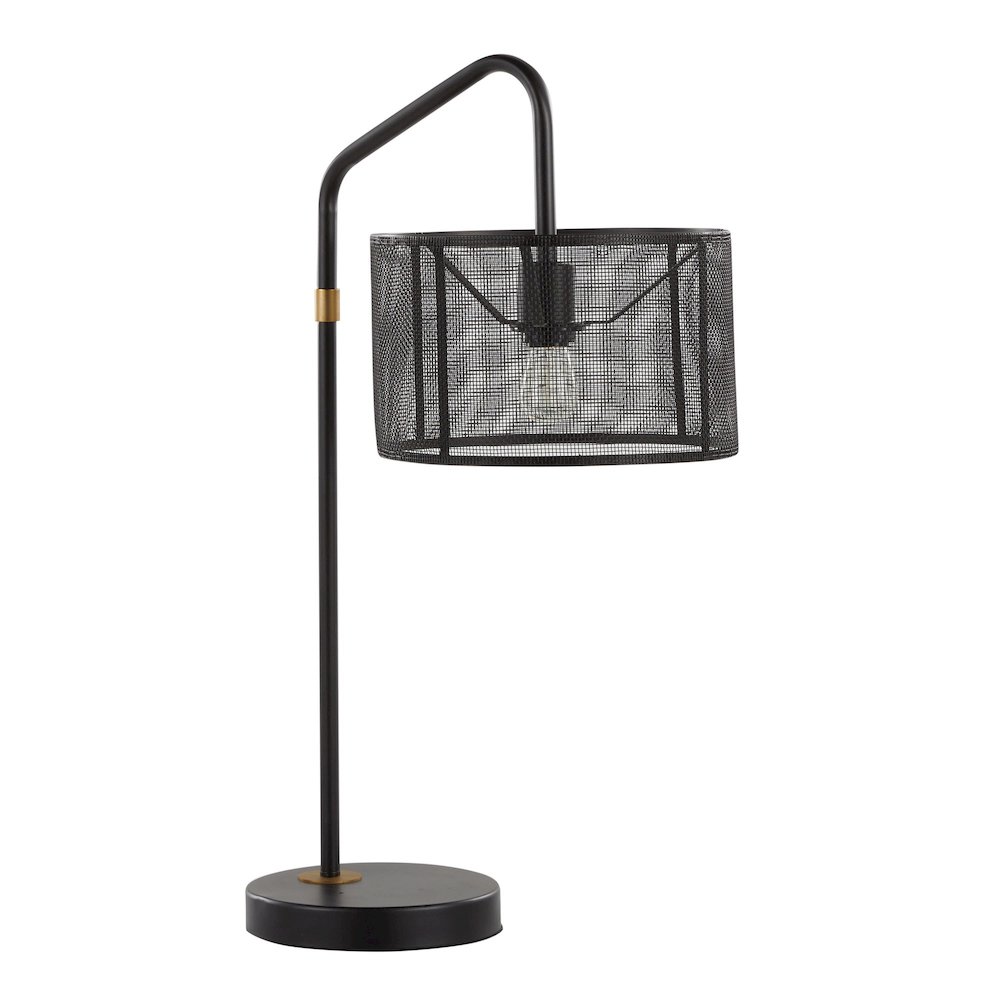 Mod Mesh 27" Metal Task Lamp with USB - Set of 2. Picture 3