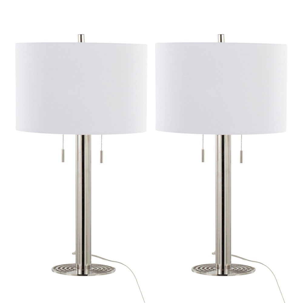 Master 29" Metal Table Lamp - Set of 2. Picture 1