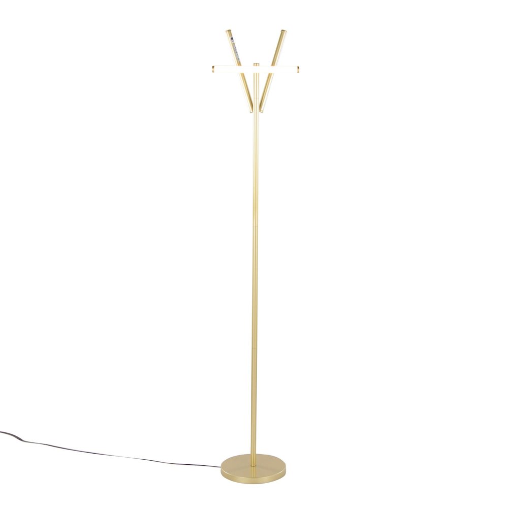 Icicle 65" Swivel Floor Lamp. Picture 4