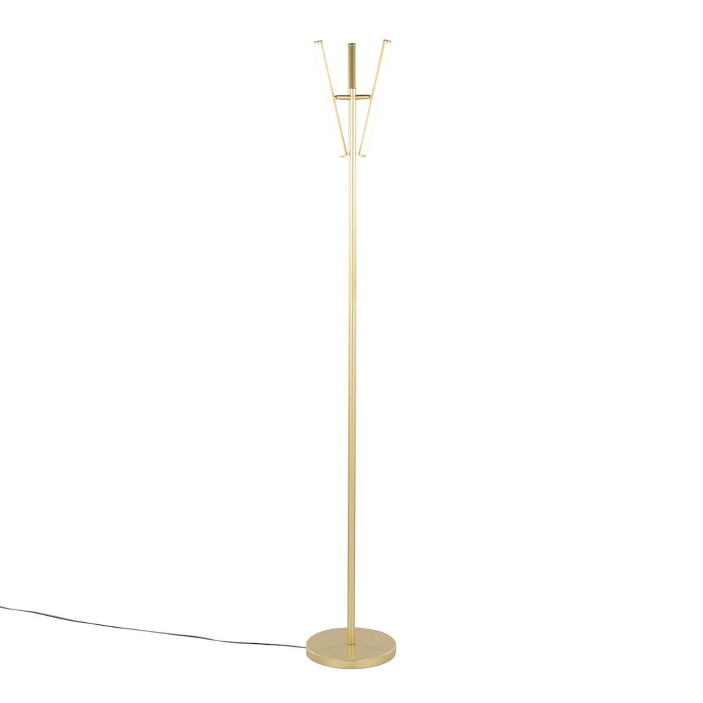 Icicle 65" Swivel Floor Lamp. Picture 8