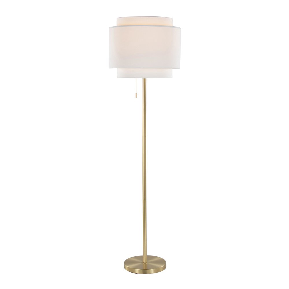 Tier 64" Metal Floor Lamp. Picture 2
