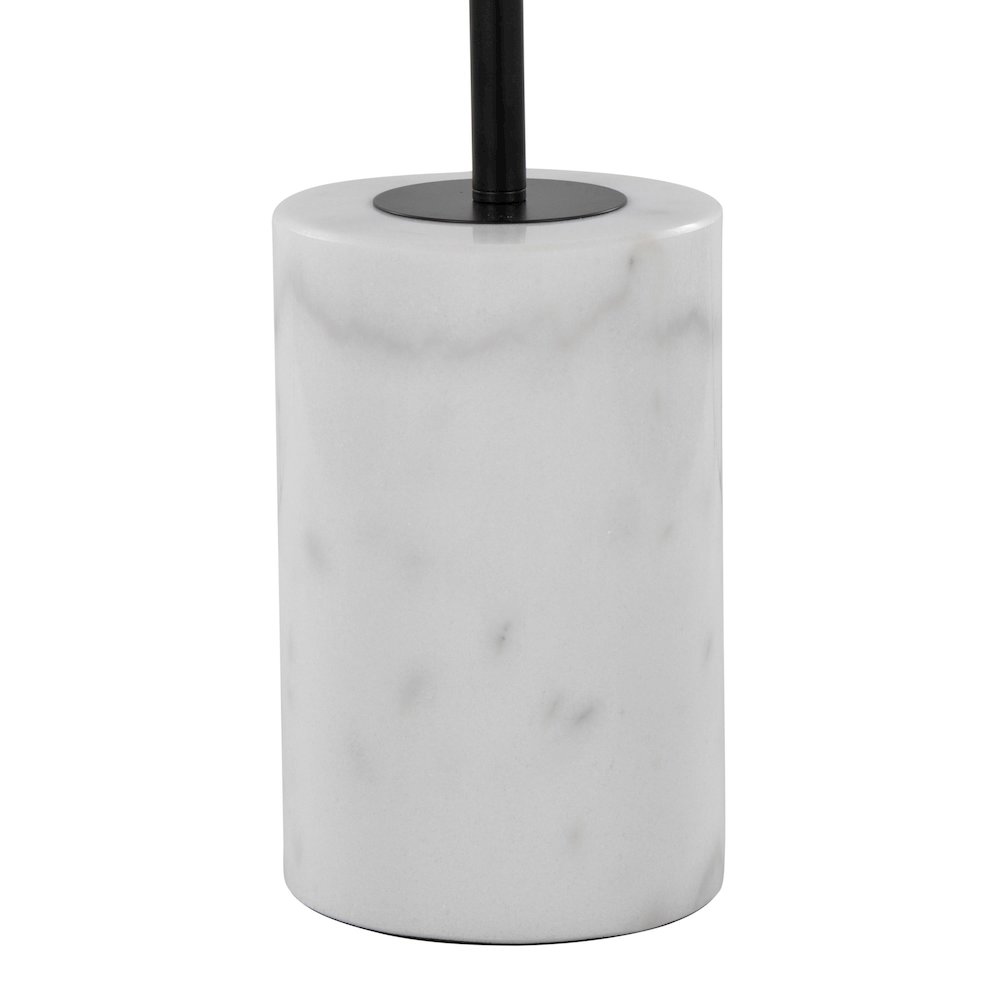 Symbol 66" Metal Floor Lamp With Side Table. Picture 10