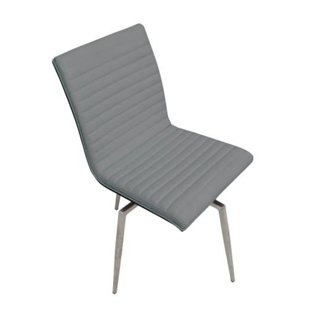 Walnut, Grey Mason Swivel Chair - Set of 2. Picture 8