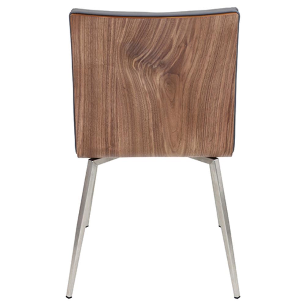 Walnut, Grey Mason Swivel Chair - Set of 2. Picture 6