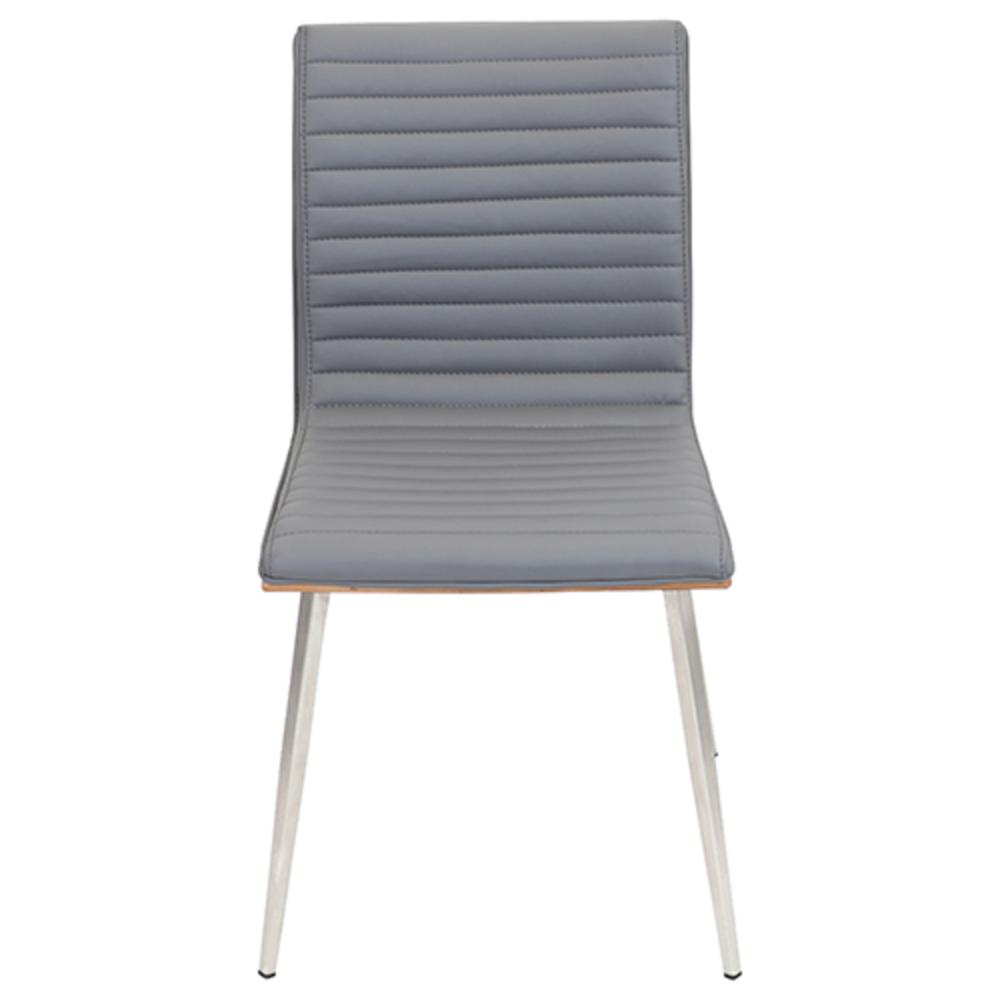 Walnut, Grey Mason Swivel Chair - Set of 2. Picture 7