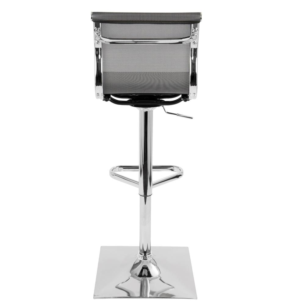 Silver Mirage Barstool. Picture 4