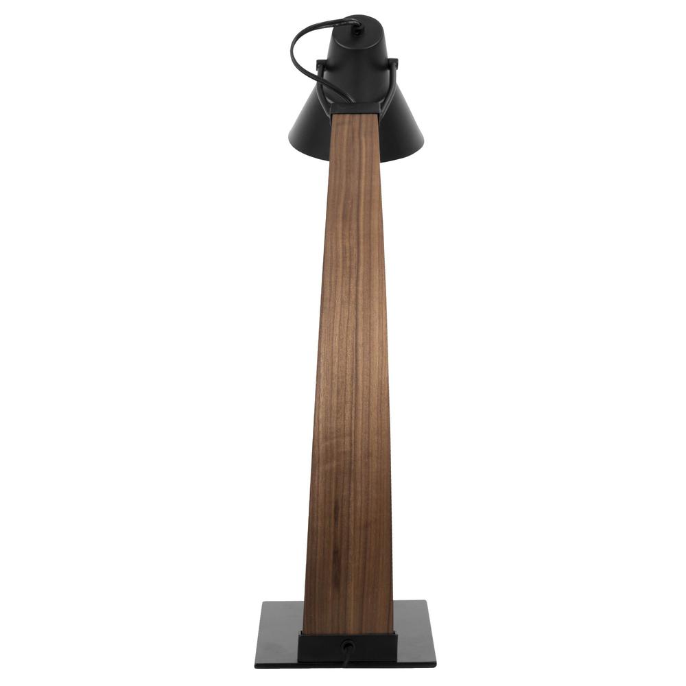Walnut, Black Noah Table Lamp. Picture 5